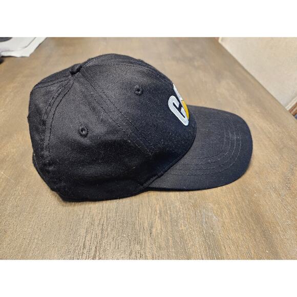 CAT Caterpillar Equipment Hat Adjustable Black w/ Embroidered Logo - Picture 3 of 8